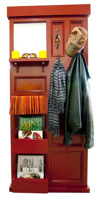 Компактный шкаф в прихожую