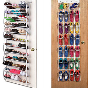 Стойка для обуви на двери