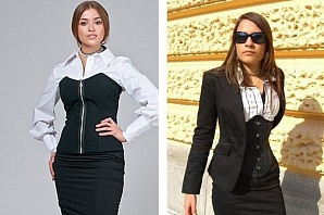 С чем носить корсет