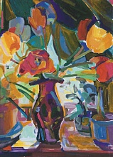 Выставка Ирины Гришиной «Радость Цвета»