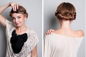 Мастер-класс по греческой прическе (ВИДЕО)