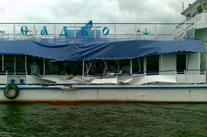 На Волге под Нижним Новгородом столкнулись два теплохода