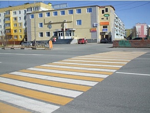 Дорожная разметка в городе станет желтой